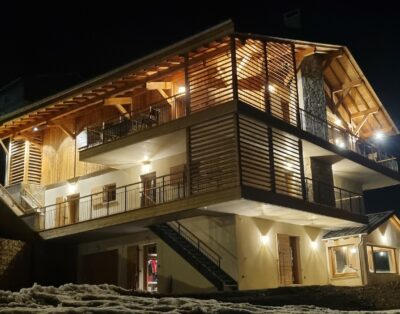 Chalet d’exception à Hauteluce face Mont-Blanc- Sauna&Spa&Ciné
