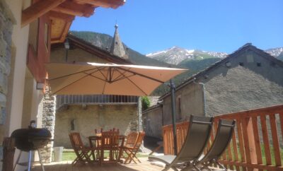 Chalet de la Fontaine, gîte de la Parrachée à Val-Cenis (6 pers)