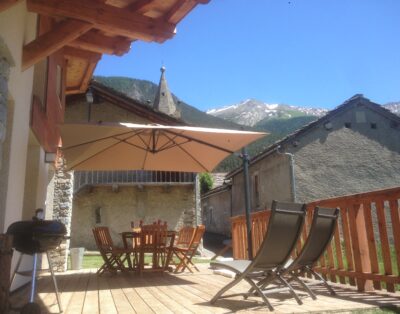 Chalet de la Fontaine, gîte de la Parrachée à Val-Cenis (6 pers)