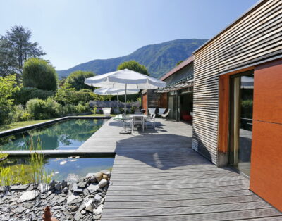 Maison proche Grenoble au calme avec jardin et piscine (transfert hydraulique)