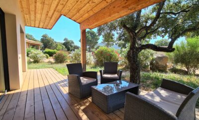 Villa 2 chambres vue sur piscine, Corse