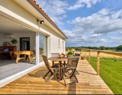 Gîte 5 personnes en Périgord avec SPA et Lac d’eau douce à 5mn
