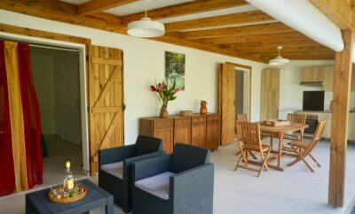 Logement 6 pers, spacieux et calme dans un jardin Tropical, Guadeloupe