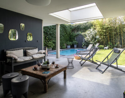 Élégante maison 7 personnes avec piscine proche Bordeaux