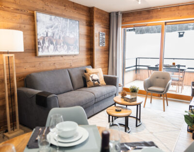 Apt RDC 2/4 pers idéalement situé à Serre-Chevalier