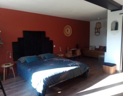 Chambre d’hôte 2/3 pers., plain-pied, dans le Beaujolais Vert