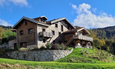 Grand chalet avec piscine chauffée dans les Hautes-Vosges