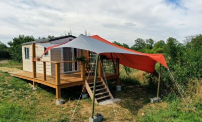 Mobil-home accessible PMR (2 pers) dans notre village vacances pour tous