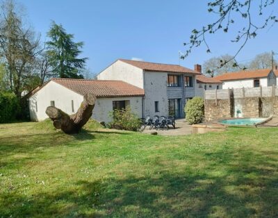 Gîte 10 pers, 3 chambres plain pied, piscine, Vendée