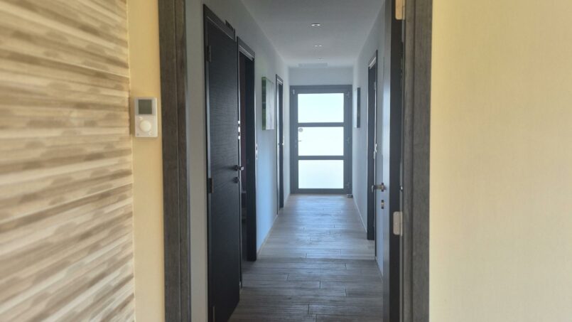 couloir, porte, accès