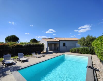 Villa accessible avec piscine privative à Vallon Pont d’Arc