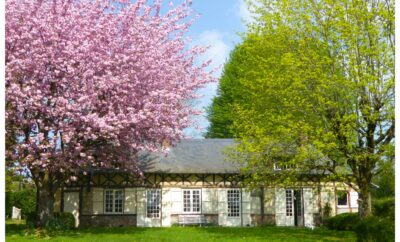 Maison de famille dans parc, spa et cheminée – Lyons-la-Forêt, 1h30/Paris