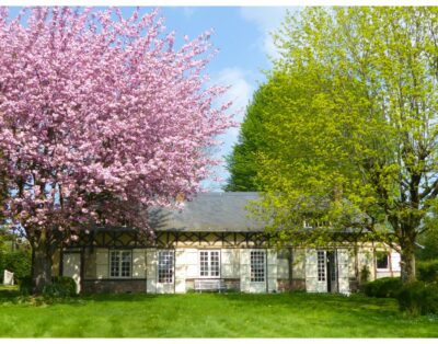 Maison de famille dans parc, spa et cheminée – Lyons-la-Forêt,  1h30/Paris