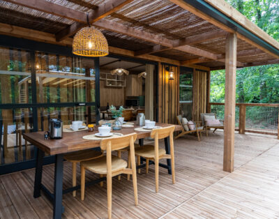 Cottage PMR Super Premium avec Bain Nordique pour 4 personnes maximum