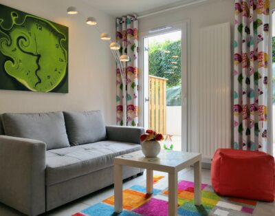 Apt cozy 3★ I Plain-pied I 50 m² I Douche italienne I Terrasse I Parking privé